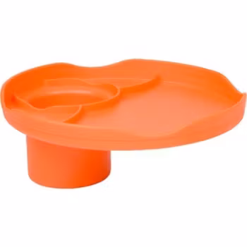 Plate: Orange