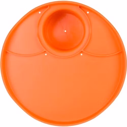 Plate: Orange