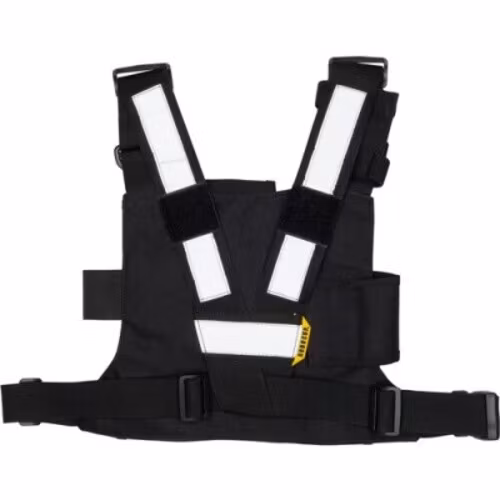 Chest Harness Vest Organizer with Silent Storage Pocket