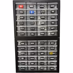 Rubberized Hook&Loop Patches: Value Pack of ALL 48 Patches