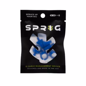 Blue 1/4?-20, 6-Pack