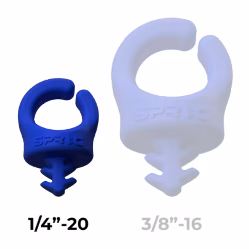 Blue 1/4?-20, 6-Pack