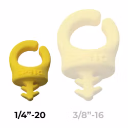 Yellow 1/4?-20, 6-Pack