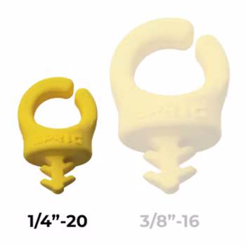 Yellow 1/4?-20, 6-Pack