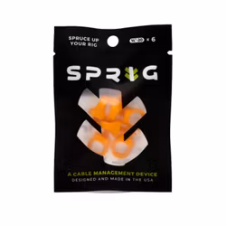 Orange 1/4?-20, 6-Pack