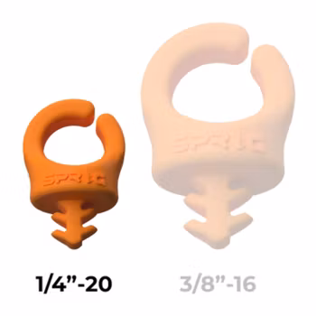 Orange 1/4?-20, 6-Pack