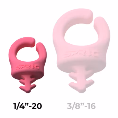Pink 1/4?-20, 6-Pack