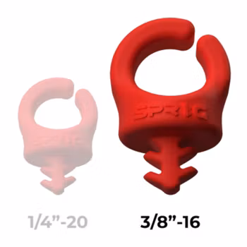 Red 3/8?-16, 3-Pack