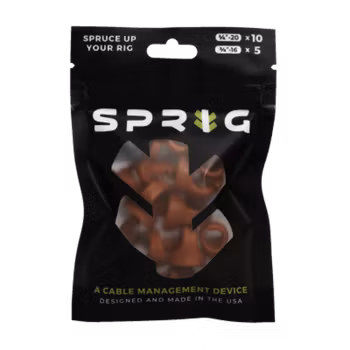 Red Value pack 10x 1/4?-20 Sprigs + 5x 3/8?-16 Big Sprigs