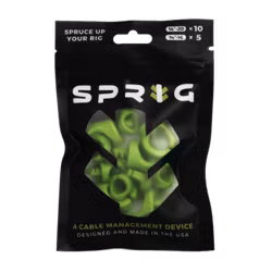 Green Value pack 10x 1/4?-20 Sprigs + 5x 3/8?-16 Big Sprigs