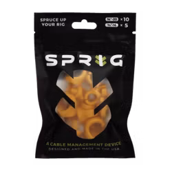Orange Value pack 10x 1/4?-20 Sprigs + 5x 3/8?-16 Big Sprigs