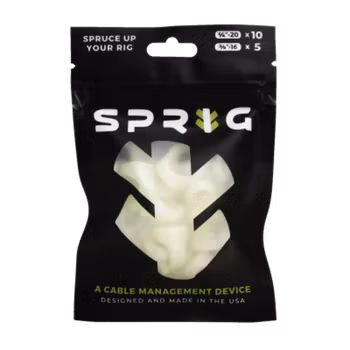 Glow in the dark Value pack 10x 1/4?-20 Sprigs + 5x 3/8?-16 Big Sprigs