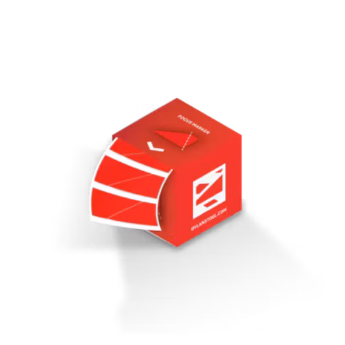 Red Focus Markers 100pc