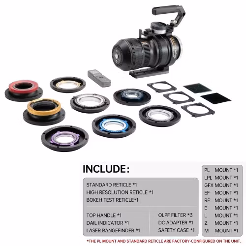 MF60 Lens Checker Projector Full Pro Set