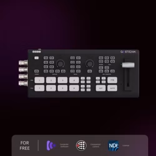 Go Stream Duet - Multiple Camera SDI and HDMI Live Streaming and Video Production Switcher