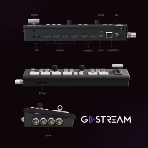 Go Stream Duet - Multiple Camera SDI and HDMI Live Streaming and Video Production Switcher