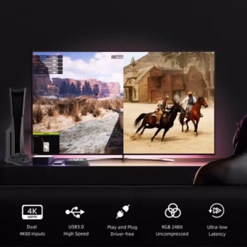 Go Stream M2 - Dual 4K USB 3.0 HDMI Capture Card