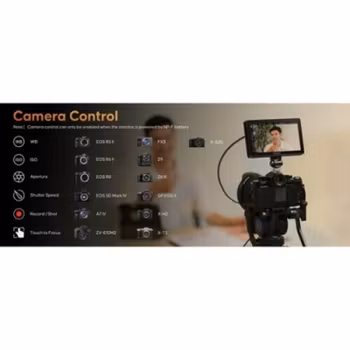 G7 Pro - 7" Ultra Bright Touch Screen Camera Control Monitor