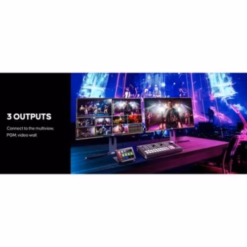 Go Stream Duet 8 Iso -  8-Ch Live Stream Audio & Video Mixer Switcher