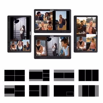 21.5 Inch High Bright Quadsplit Production Monitor