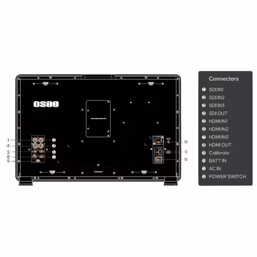 21.5 Inch High Bright Quadsplit Production Monitor
