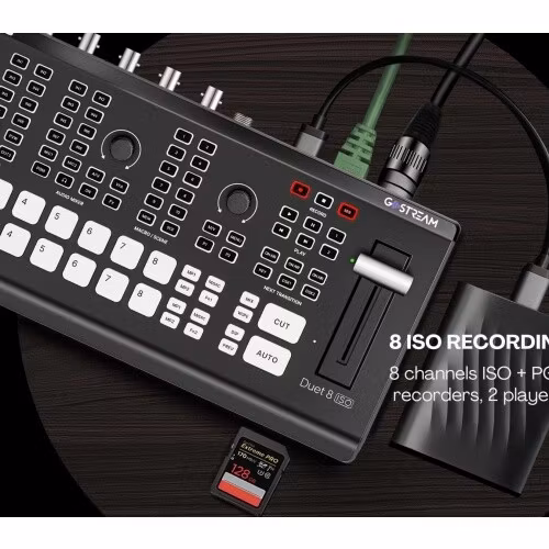 GoStream Duet 8 ISO Kit: All in One Pro Live Streaming kit