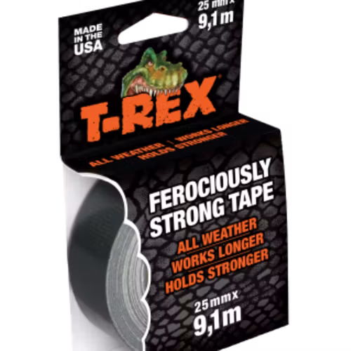 Textieltape mini-rol 25mm x 9,10m
