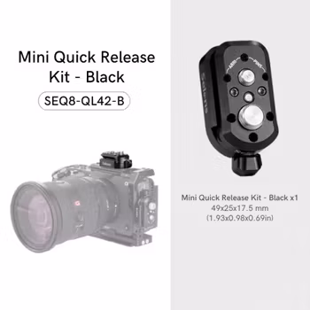 Q-Lock Mini Quick Release System (Black)