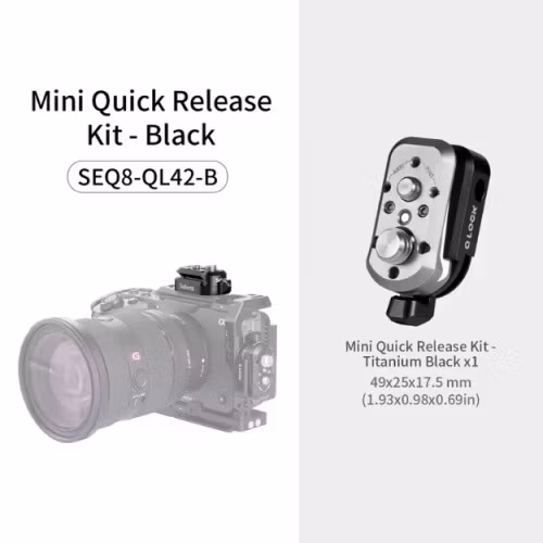 Q-Lock Mini Quick Release System (Grey Black)
