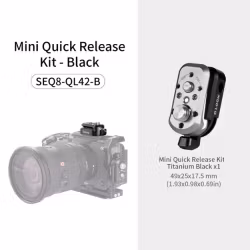 Q-Lock Mini Quick Release System (Grey Black)