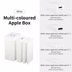 4 IN 1 Apple Box (White)