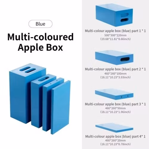 4 IN 1 Apple Box (Blue)