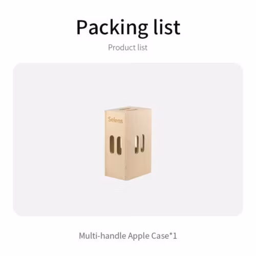 Multiple-handled Apple Box