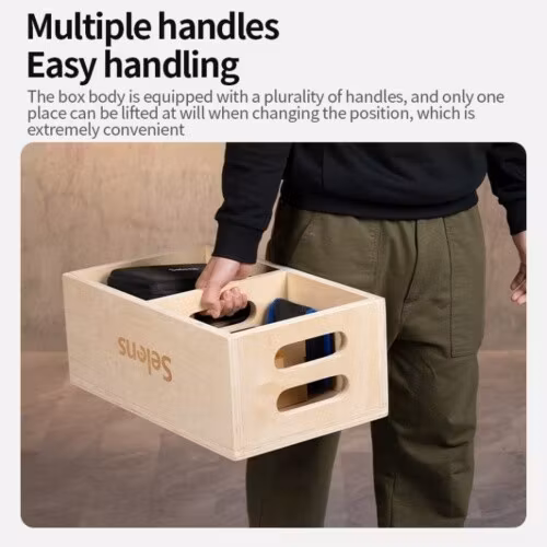 Multiple-handled Apple Box