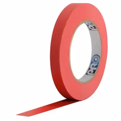 Pro 46 12mm x 55m Paper Tape Red