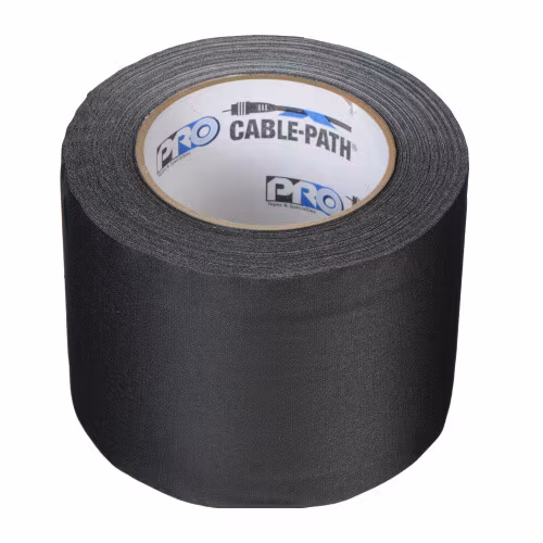Cable Path 100mm x 27m Cloth Tape Black