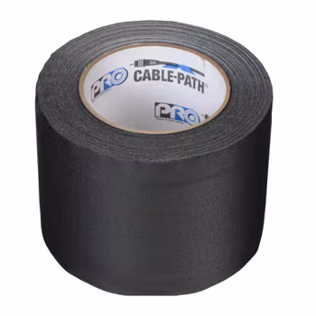 Cable Path 100mm x 27m Cloth Tape Black