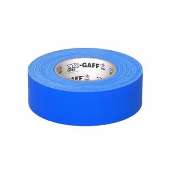 Pro Gaff 48mm x 50m Cloth Tape Electric Blue