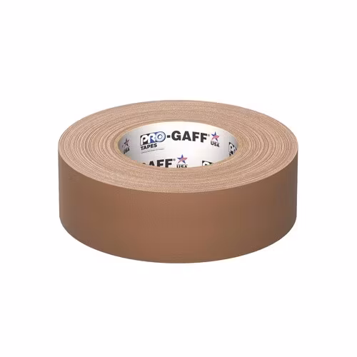 Pro Gaff 48mm x 50m Cloth Tape Tan