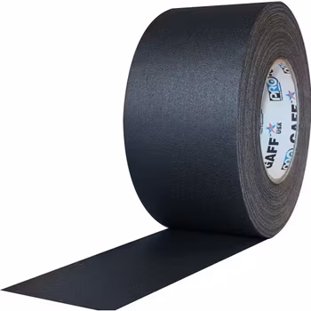 Pro Gaff 72mm x 50m Cloth Tape Black