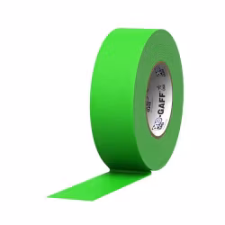 Pro Gaff 48mm x 45m Cloth Tape Fluorescent Green