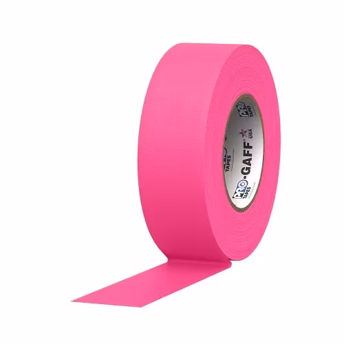 Pro Gaff 48mm x 45m Cloth Tape Fluorescent Pink
