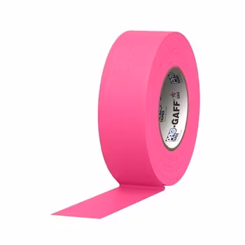 Pro Gaff 48mm x 45m Cloth Tape Fluorescent Pink