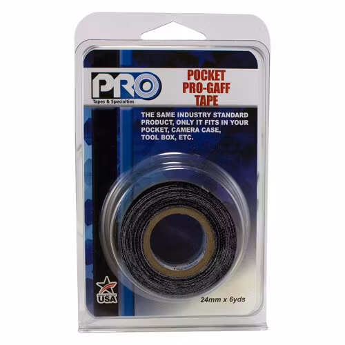 Pro Gaff 24mm x 5,4m Pro Pocket Black