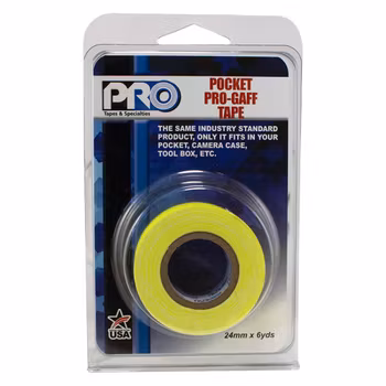 Pro Gaff 24mm x 5,4m Pro Pocket Fluorescent Yellow