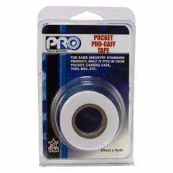 Pro Gaff 24mm x 5,4m Pro Pocket White