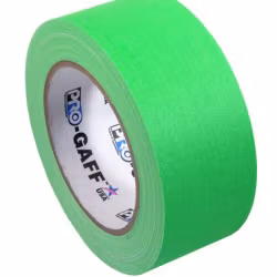 Pro Gaff 48mm x 22,8m Cloth Tape Fluorescent Green