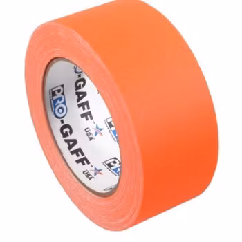 Pro Gaff 48mm x 22,8m Cloth Tape Fluorescent Orange