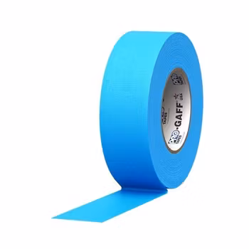 Pro Gaff 48mm x 45m Cloth Tape Fluorescent Blue