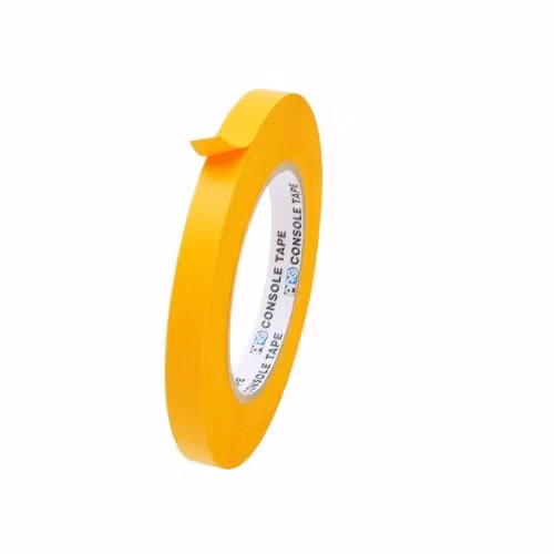 Pro Console 12mm x 55m Paper Tape Yellow